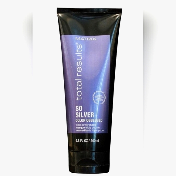 Matrix Total Results So Silver Triple Power Mask ~New  ☆Discontinued, Rare, HTF☆ - Picture 1 of 1